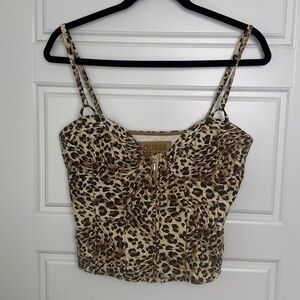 Vintage Guess Cheetah Top
